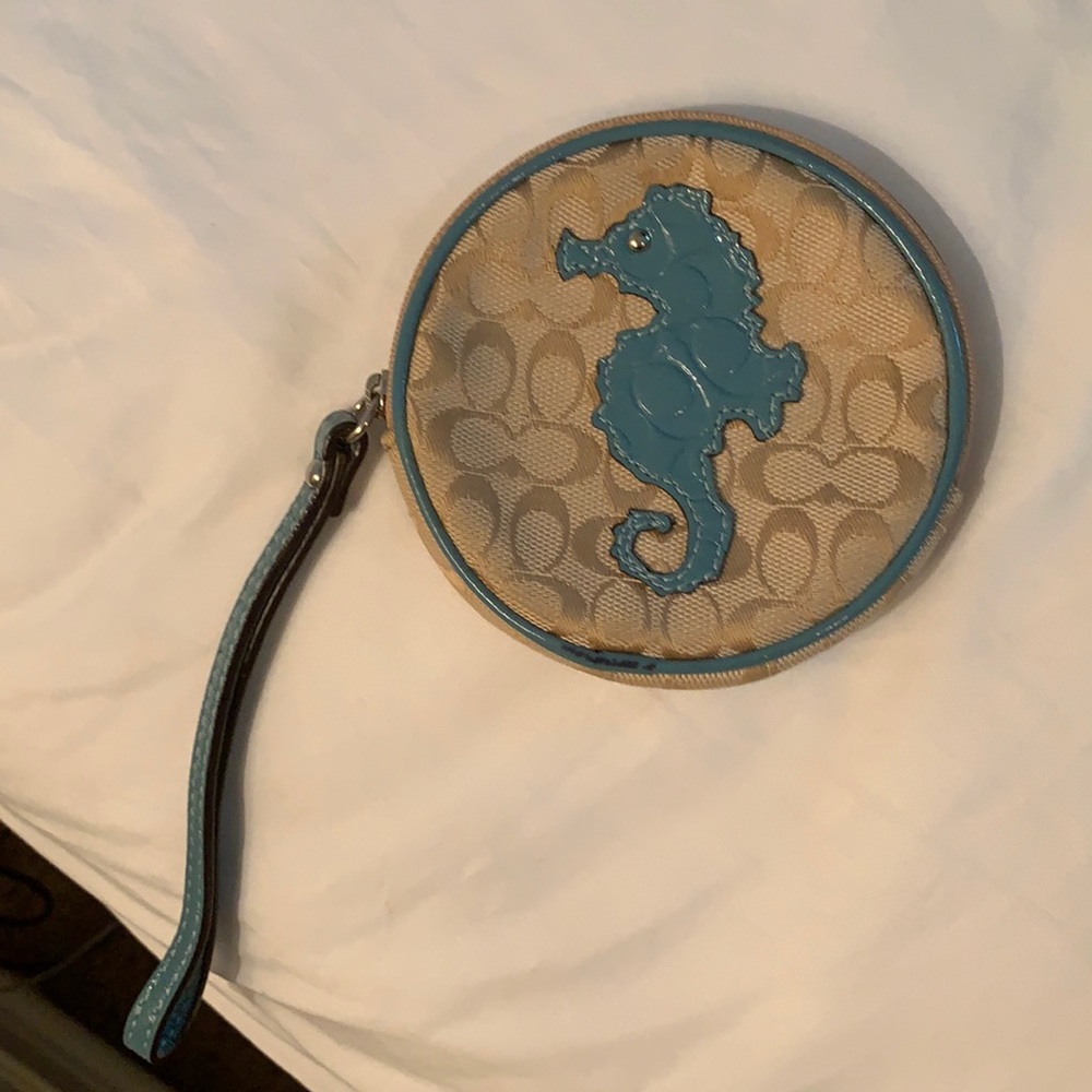 Small Coach Wristlet